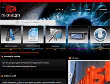 Tablet Screenshot of mdesign.cz