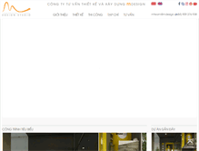 Tablet Screenshot of mdesign.vn